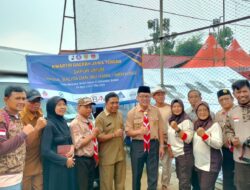KA. KWARCAB BREBES SAMBANGI TIM KWARRAN JATIBARANG DI DAPUR UMUM PRAMULI