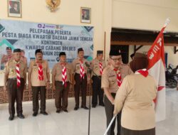 KA KWARCAB BREBES LEPAS KONTINGEN PESTA SIAGA
