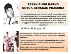 PESAN BUNG KARNO UNTUK PRAMUKA