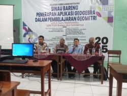 BERSAMA GURU MATEMATIKA DI BREBES UNS GELAR SINAU BARENG APLIKASI GEOGEBRA