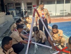 PRAMUKA BINAAN LAPAS BREBES SIAP IKUTI KEMAH BAKTI DI NUSAKAMBANGAN