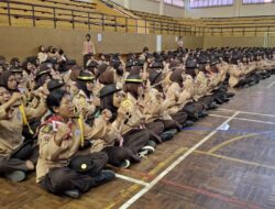 PERKEMAHAN ORIENTASI SAKA BHAKTI HUSADA KWARCAB BREBES PENUH KEHANGATAN