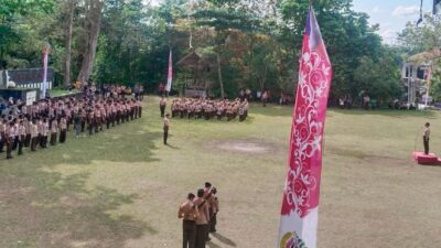 LOMBA PRAMUKA GARUDA BERPRESTASI MENINGKATKAN DAN MENUMBUHKAN SEMANGAT BERKARAKTER DENGAN BAIK