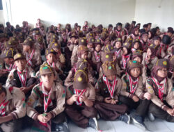 154 PRAMUKA KWARRAN JATIBARANG DILANTIK MENJADI PRAMUKA GARUDA