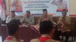 KWARCAB BREBES ADAKAN BIMTEK PENGELOLAAN AYO PRAMUKA KWARNAS