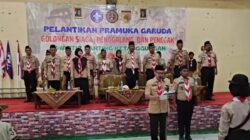 317 ANGGOTA PRAMUKA KWARRAN KETANGGUNGAN DILANTIK MENJADI PRAMUKA GARUDA