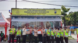 PRAMULI KWARDA JATENG TINJAU KARYA BHAKTI PENGAMANAN NATAL 2025 DAN TAHUN BARU 2026 DI BREBES