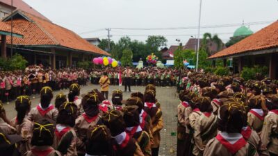 SEBANYAK 27 BARUNG PUTRA DAN 46 BARUNG PUTRI IKUTI PESTA SIAGA KWARRAN WANASARI