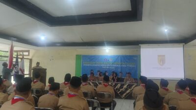 DUA ORANG ANDALAN KWARCAB BREBES IKUTI KEGIATAN BIMTEK ASESOR AKREDITASI GUGUS DEPAN KWARDA JATENG