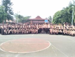 PENGGALANG GUDEP SMP NEGERI 1 BANTARKAWUNG IKUTI LOUNCING  AYO PRAMUKA – KWARNAS ACTIVITY AWARD 2026 LEWAT DURING