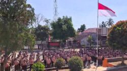GUDEP SMP NEGERI 1 SIRAMPOG (SPENSASI) MELAKSANAKAN PENERIMAAN TAMU PENGGALANG DI PERJUSA