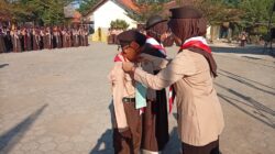 TANAMKAN SIKAP DISIPLIN, BERKARAKTER DAN BERIMAN , GUDEP 13.089-13.090  SMP NEGERI 2 KERSANA ADAKAN PERSAMI