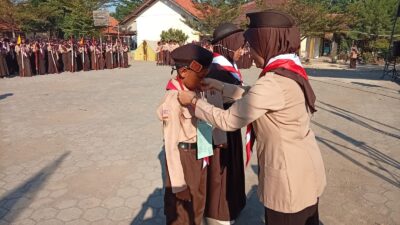 TANAMKAN SIKAP DISIPLIN, BERKARAKTER DAN BERIMAN , GUDEP 13.089-13.090  SMP NEGERI 2 KERSANA ADAKAN PERSAMI