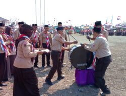 MERIAHNYA UPACARA PEMBUKAAN JAMBORE RANTING KWARRAN SONGGOM