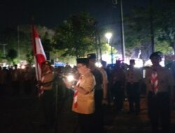 KAK WURJA,S.E., PIMPIN ULANG JANJI HARI PRAMUKA KWARCAB BREBES 2026. KAK DJOKO GUNAWAN POTONG TUMPENG UNTUK KAK RAHMIN