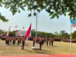 UPACARA PERINGATAN HARI PRAMUKA KE 65 TAHUN 2026 TINGKAT KWARCAB BREBES SUKSES LANCAR, KAK WURJA, S.E. PEMBINA UPACARA