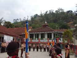 GUDEP SMPN 4 SATAP BANTARKAWUNG GELAR PERKEMAHAN PENERIMAAN PENGGALANG BARU