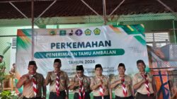 AMBALAN PENEGAK SMK MA’ARIF NU BANTARKAWUNG ADAKAN PENERIMAAN TAMU AMBALAN