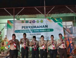 AMBALAN PENEGAK SMK MA’ARIF NU BANTARKAWUNG ADAKAN PENERIMAAN TAMU AMBALAN