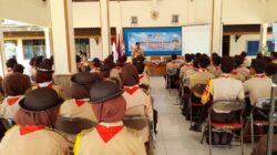 100 ANGGOTA PRAMUKA PENEGAK KWARCAB BREBES IKUTI BIMTEK CIPTA BACA PUISI.